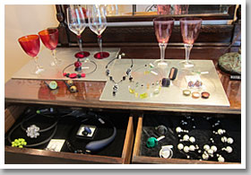 ベネチア、ムラノ買付作品