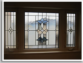 T邸出窓3枚のパネル