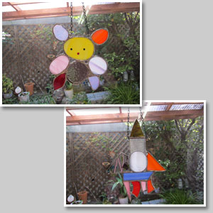 ステンドグラスパネル