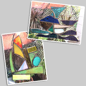 ステンドグラスパネル