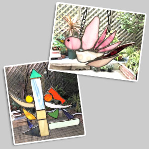 ステンドグラスパネル